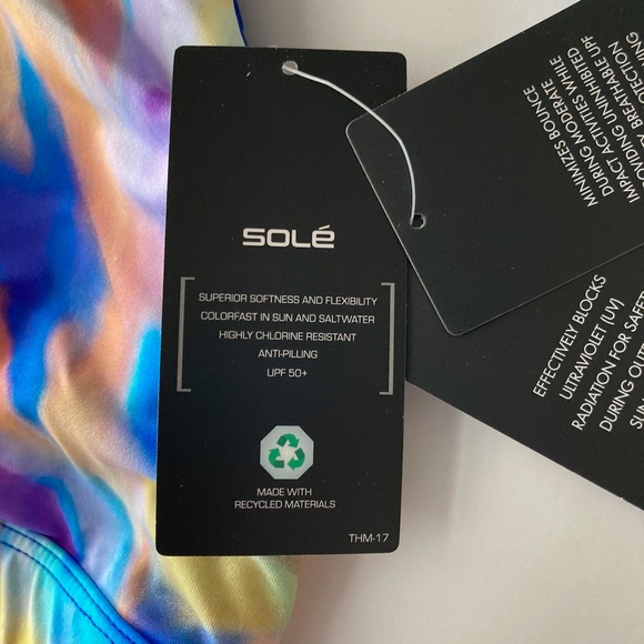 NWT TYR JoJo Top Bikini Sports Bra Size M 8 28" to 34" Band Medium Support NIP - Picture 15 of 16